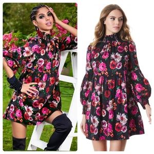 ALICE + OLIVIA Thea Babydoll Dress